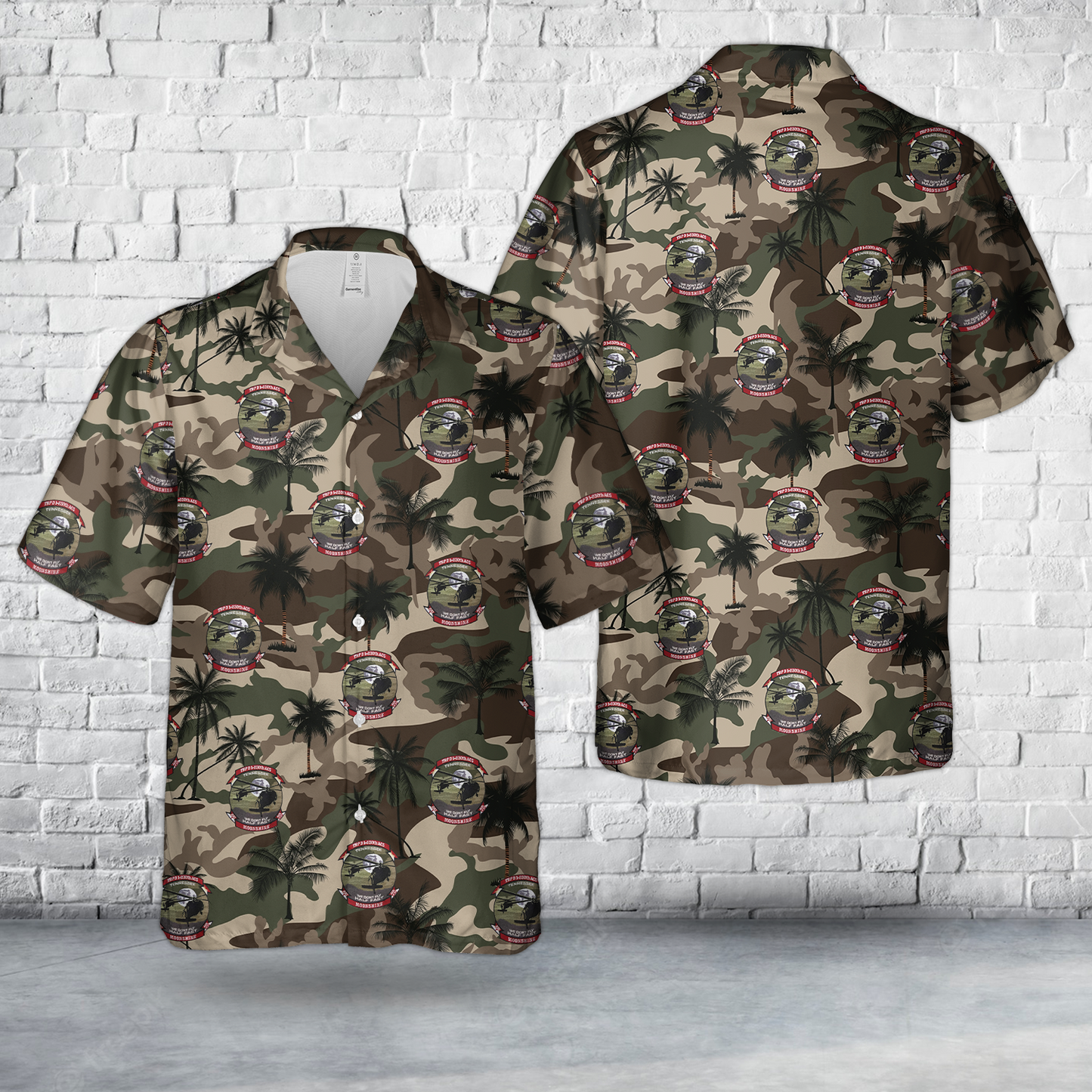 1-230th TRP D Tennessee Moonshine Army Guard Cavalry Blackhawk Aviation Hawaiian Shirt