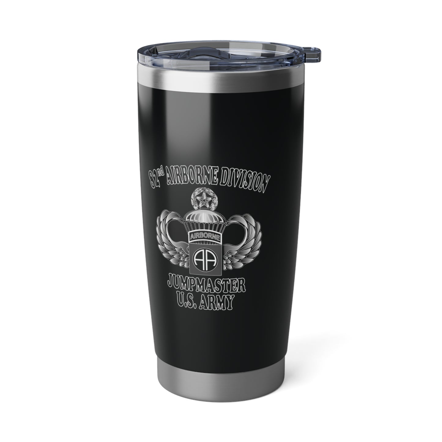 Vagabond 20oz Tumbler | Travel Mug, Adventure Cup, Gift for Wanderlust, Personalized Mug, Black Insulated Tumbler