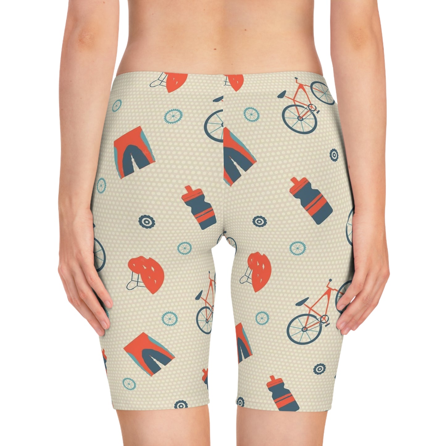 World Bicycle Day Women's Bike Shorts (AOP)