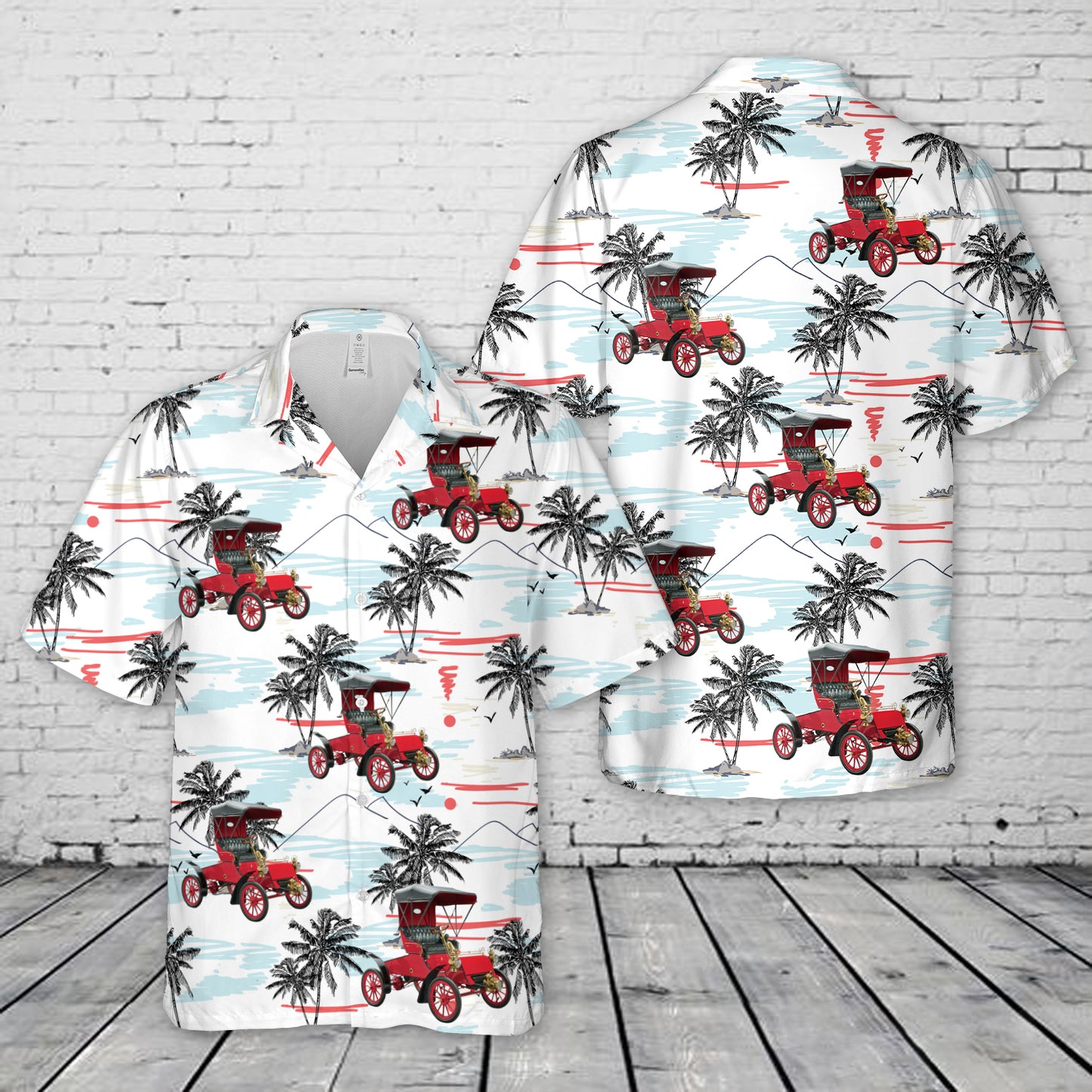 1903 Ford Model A Runabout Hawaiian Shirt