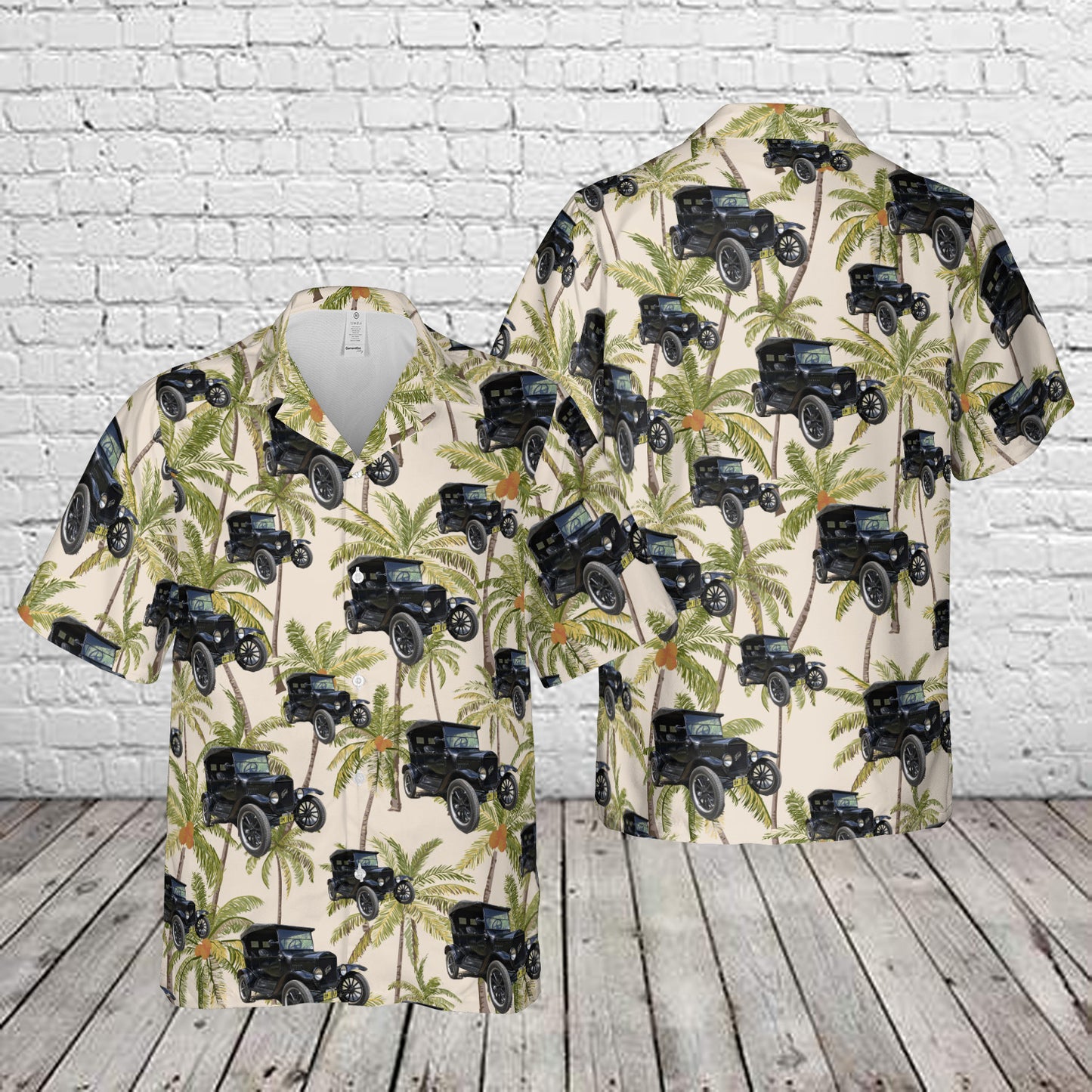 1925 Ford Model T Touring Car Hawaiian Shirt