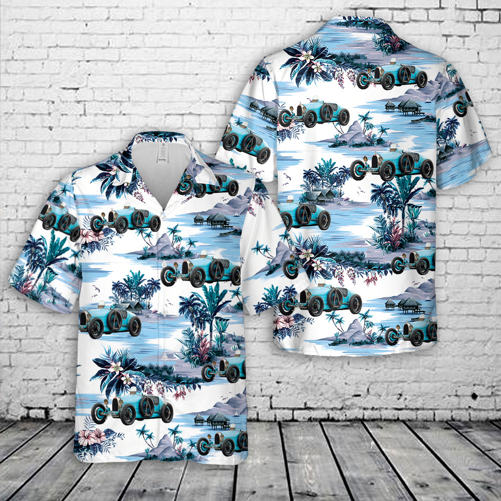1929 Bugatti Type 37 Grand Prix Two-Seater Hawaiian Shirt