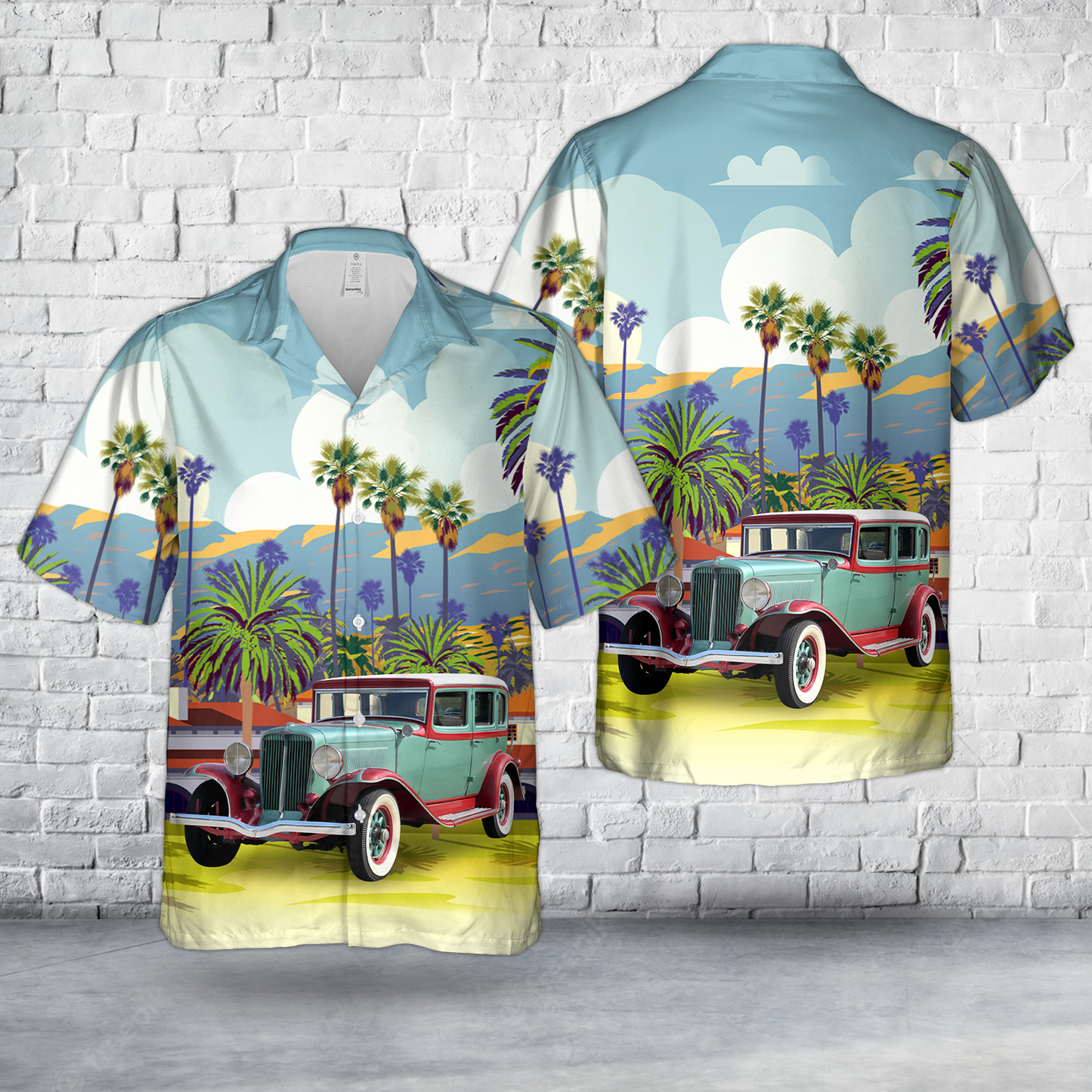 1932 Auburn 8-100 Sedan Hawaiian Shirt