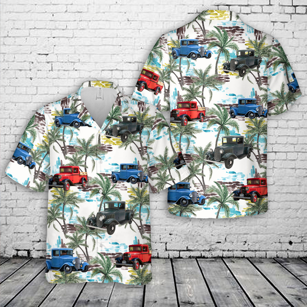 1932 Ford Model B Pick-up Hawaiian Shirt