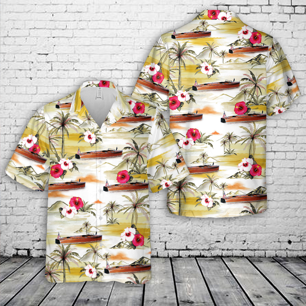 1934 Chris Craft 27ft Custom Runabout Hawaiian Shirt