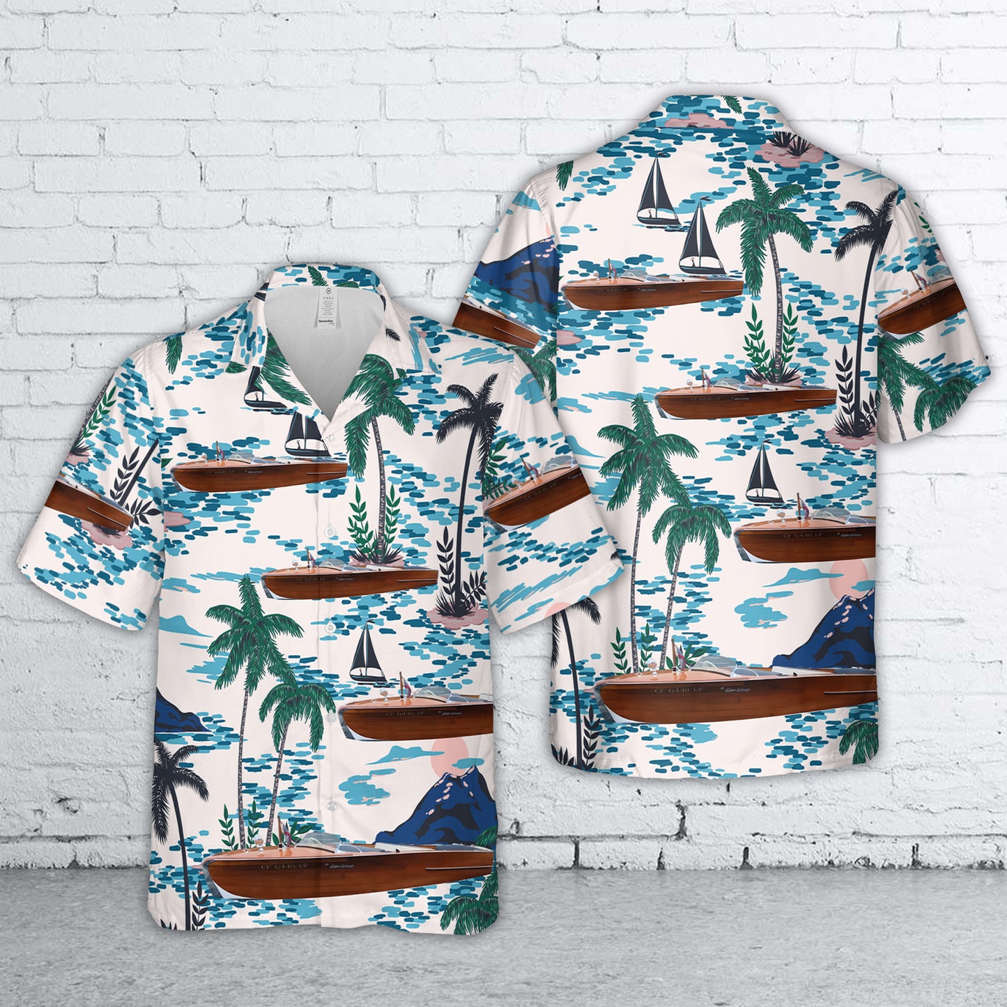 1947 Gar Wood 18′ 6″ Utility Hawaiian Shirt