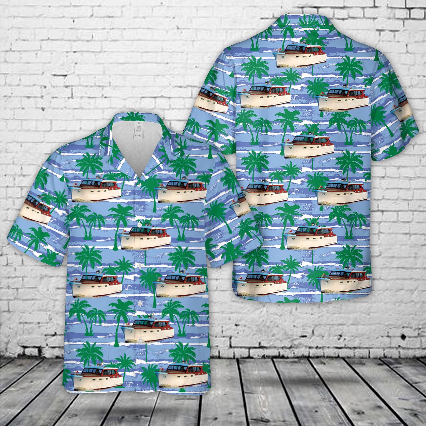 1950 Chris-Craft 36' Double Stateroom cruiser Hawaiian Shirt