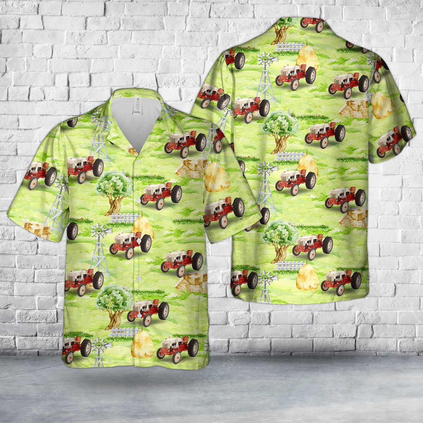 1950 Ford 8N Tractor Hawaiian Shirt