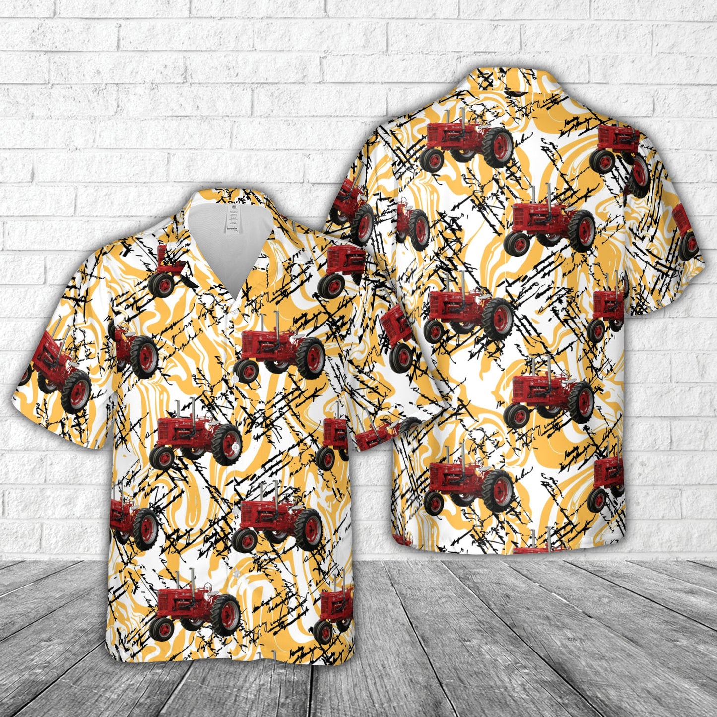 1950 International Harvester Farmall M Hawaiian Shirt