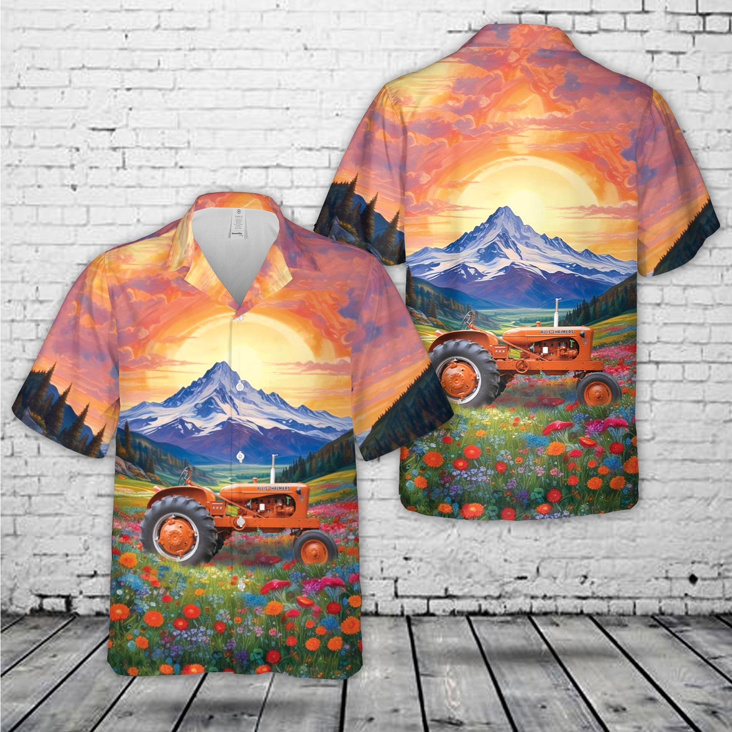 1954 Allis Chalmers WD45 Hawaiian Shirt