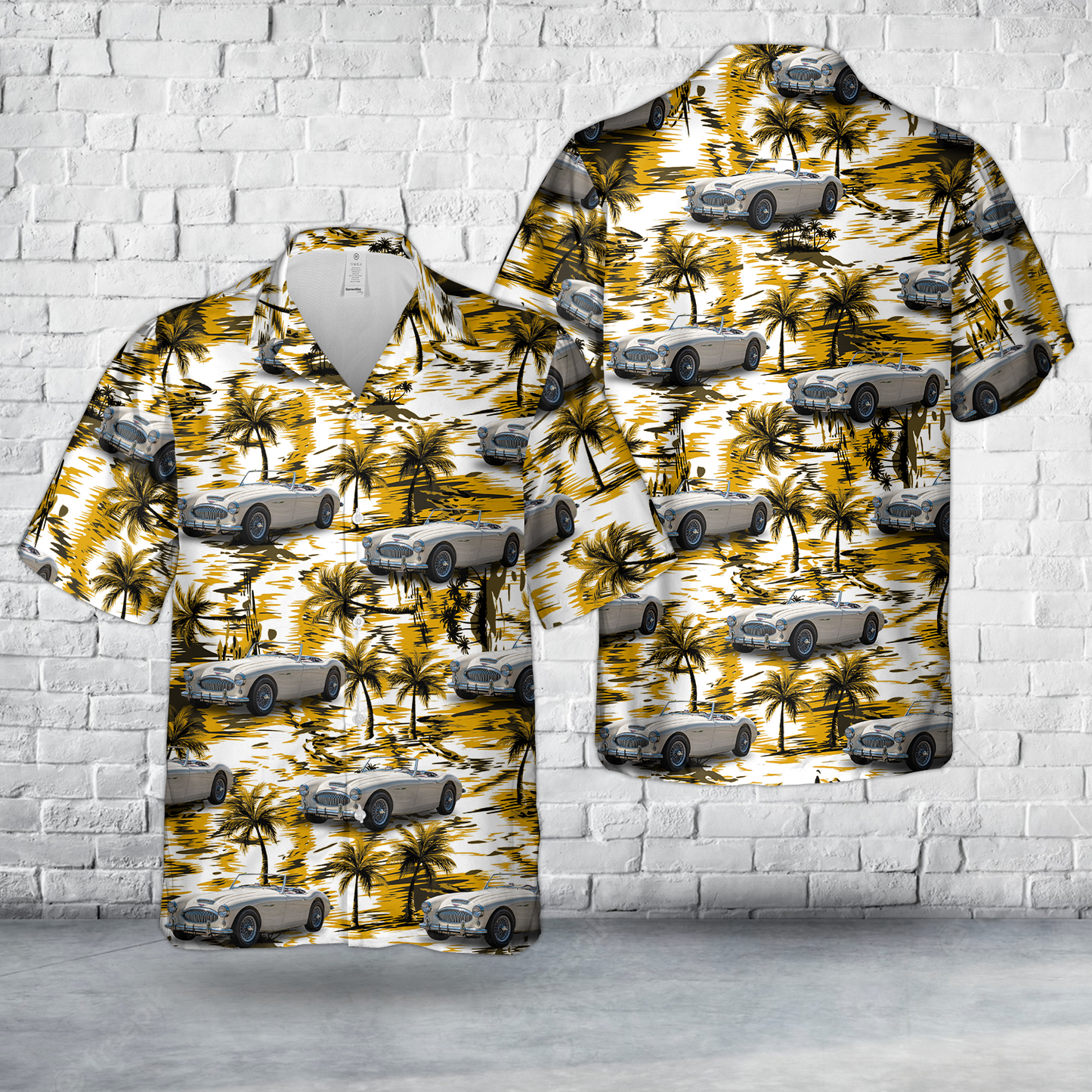 1962 Austin Healey 3000 MKII Roadster Hawaiian Shirt