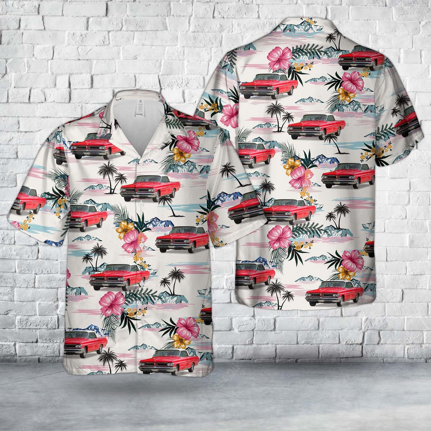 1962 Pontiac Grand Prix Hawaiian Shirt
