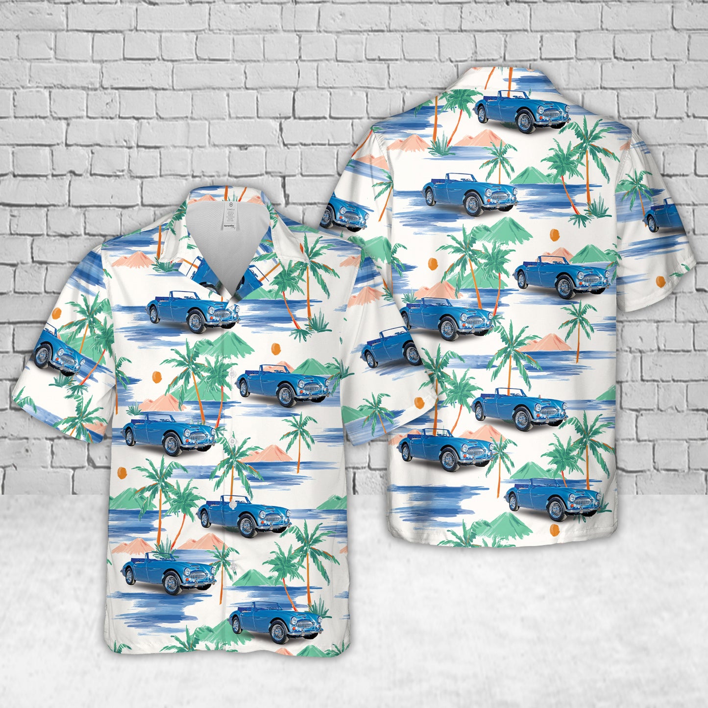 1966 Austin-Healey 3000 Mark III Hawaiian Shirt