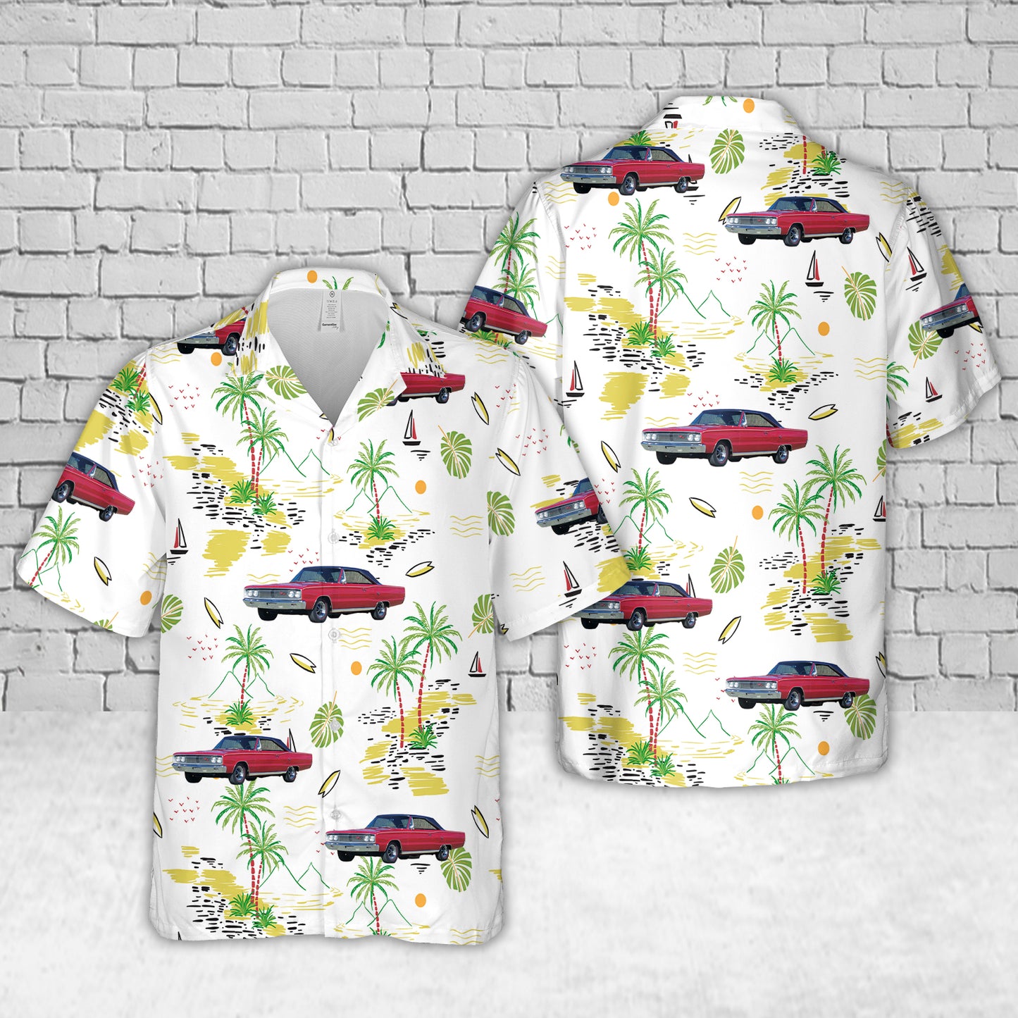 1967 Dodge Coronet R/T 440 Hawaiian Shirt