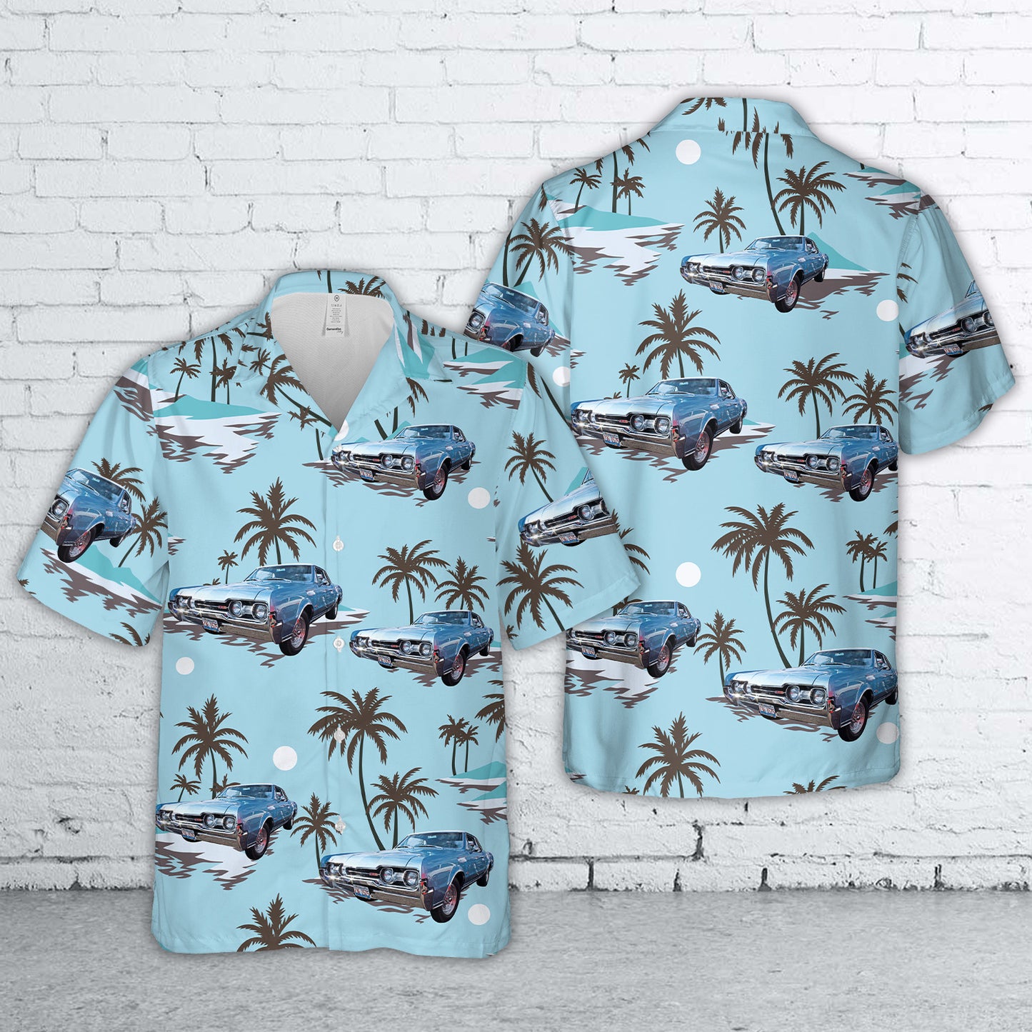 1967 Oldsmobile 442 Cutlass Supreme Sport Coupe Hawaiian Shirt