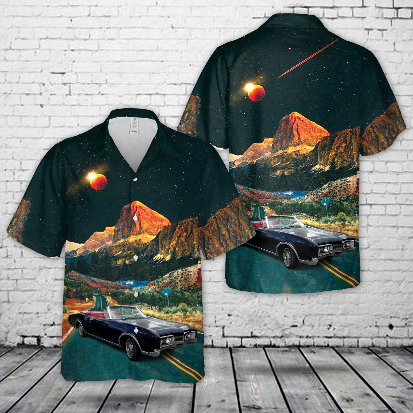 1967 Oldsmobile Delta 88 Convertible Hawaiian Shirt