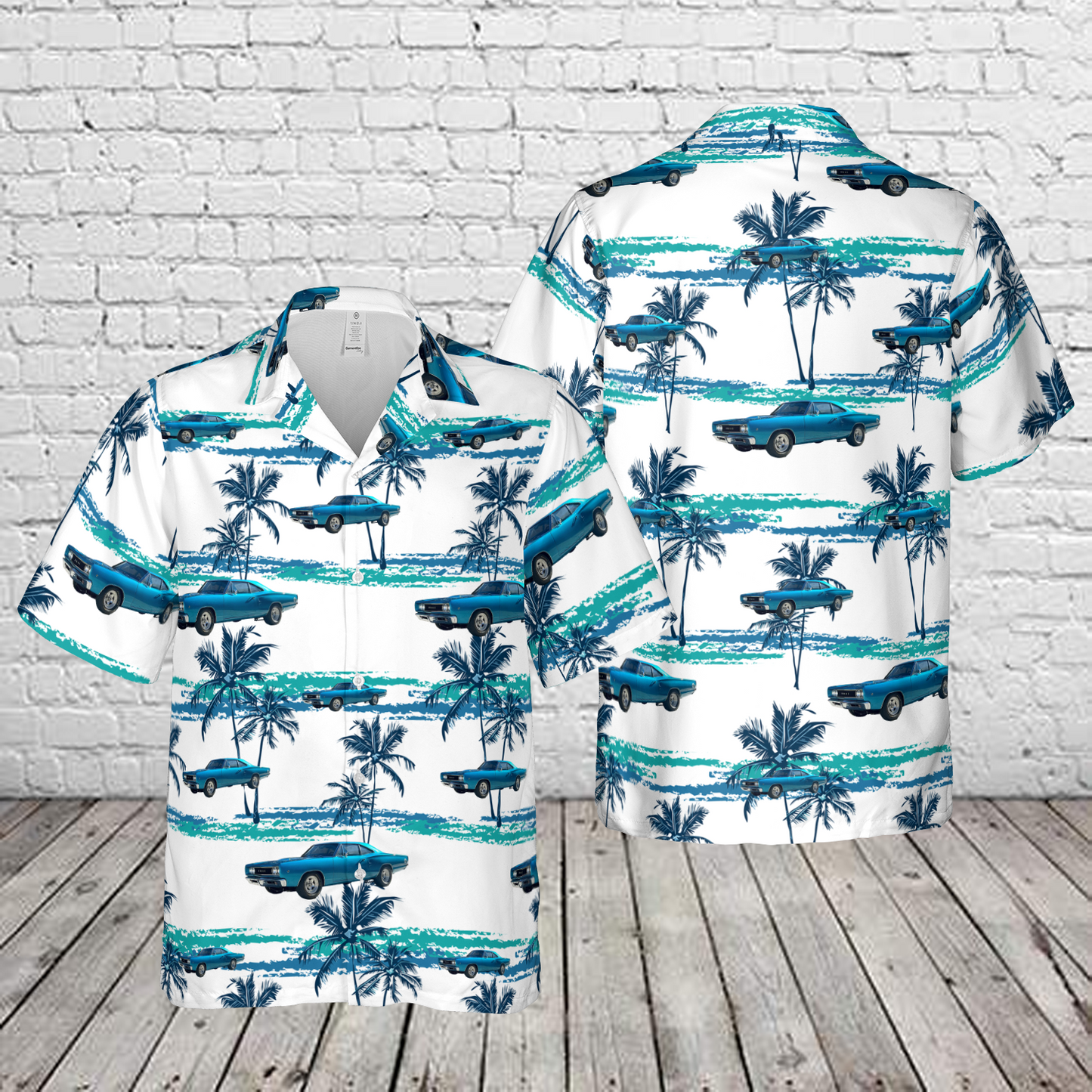 1968 Dodge Coronet Super Bee Hawaiian Shirt