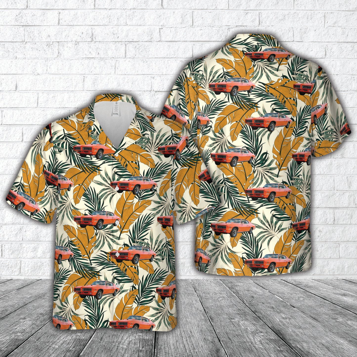 1969 Pontiac GTO Judge Ram Air IV 4-Speed Hawaiian Shirt