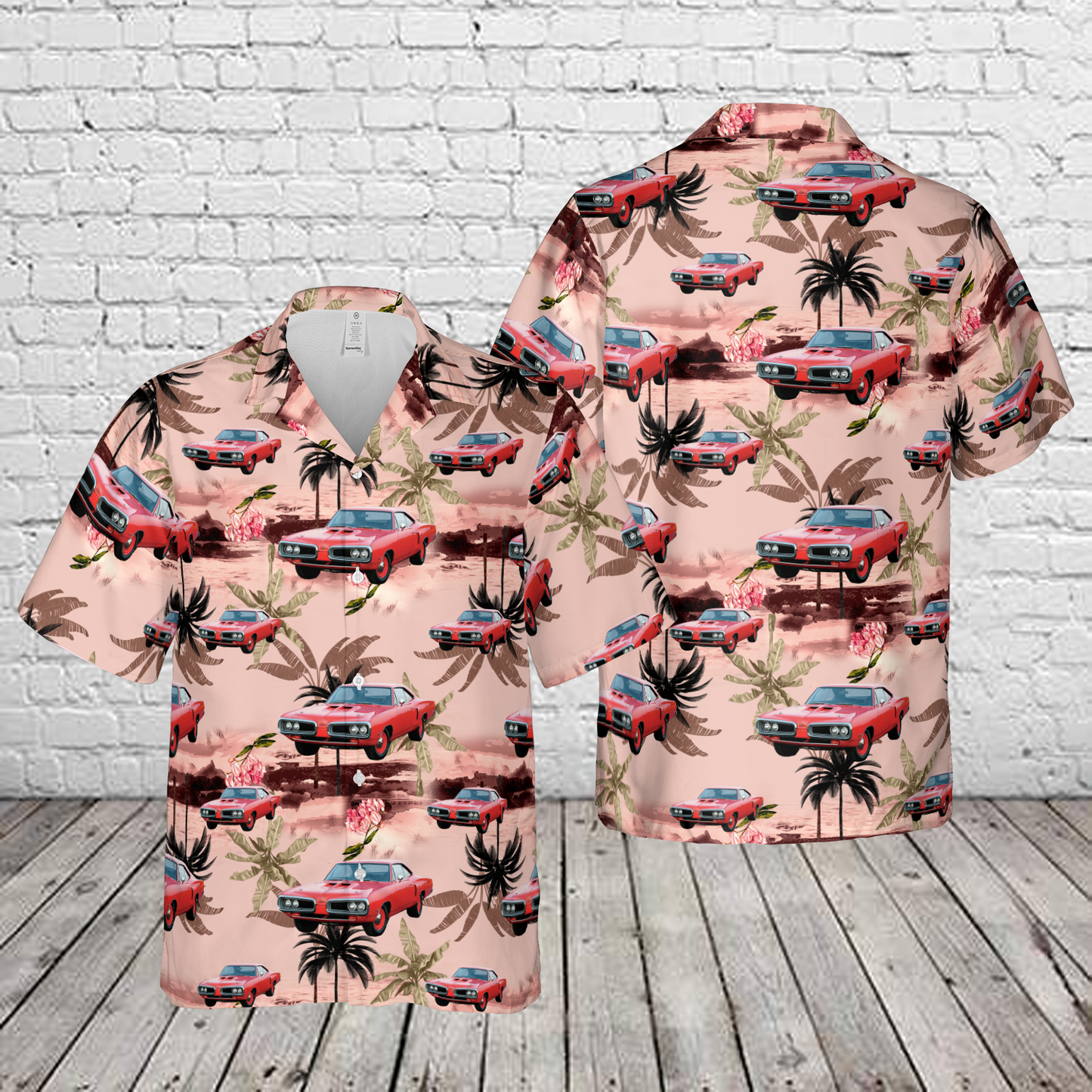 1970 Dodge Coronet R/T Hawaiian Shirt