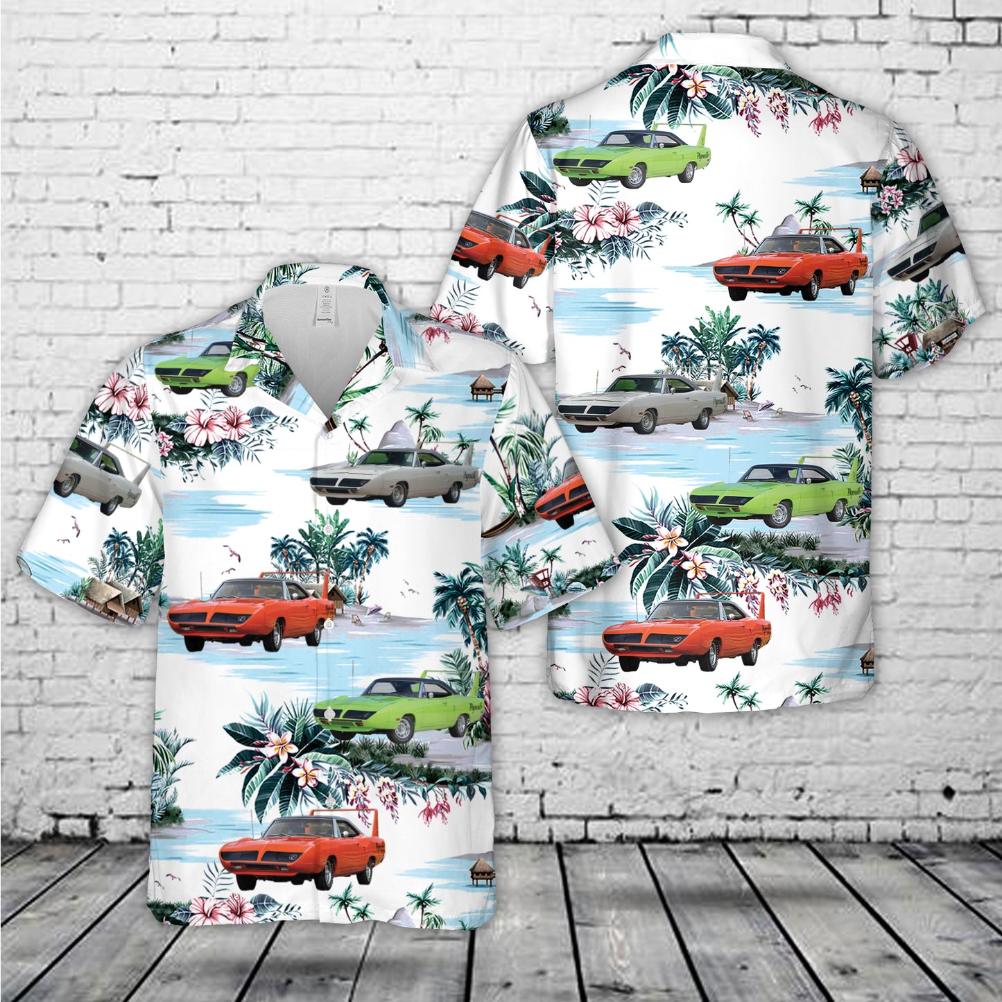 1970 Plymouth Superbird Hawaiian Shirt