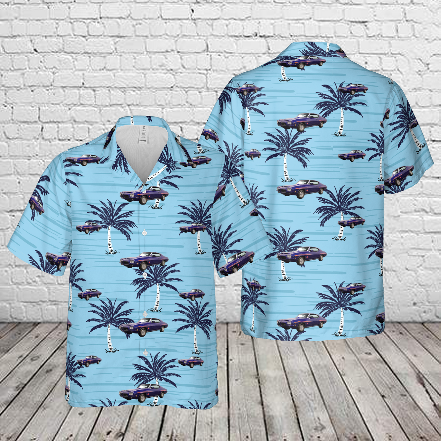 1971 Pontiac GTO JUDGE TRIBUTE Hawaiian Shirt