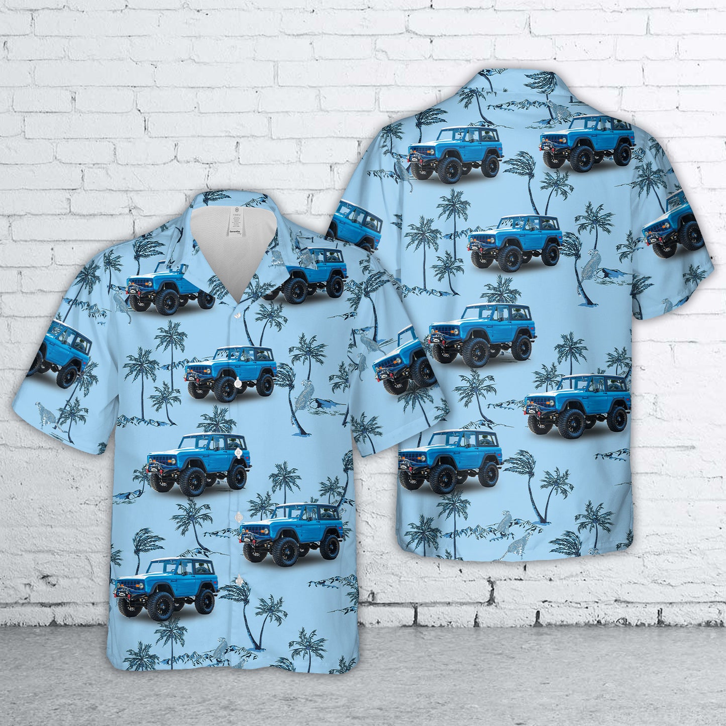 1972 Ford Bronco Hawaiian Shirt