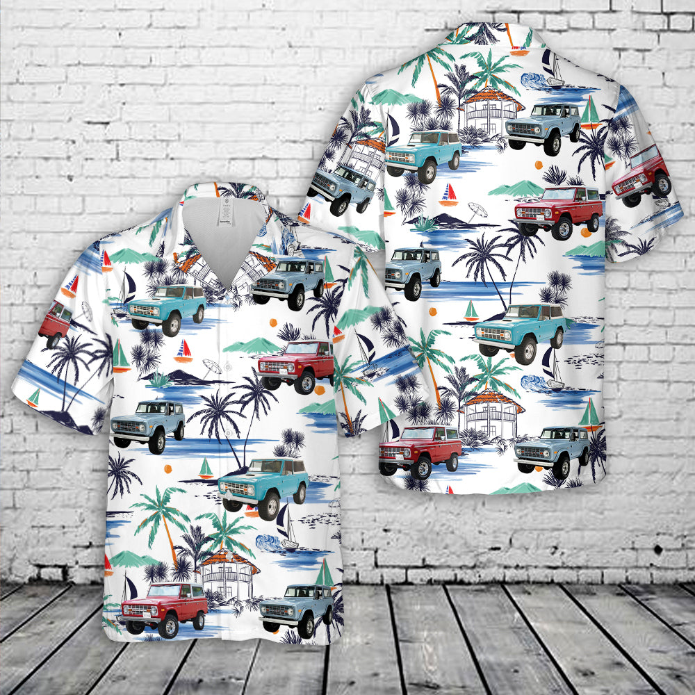 1972 Ford Bronco Hawaiian Shirt