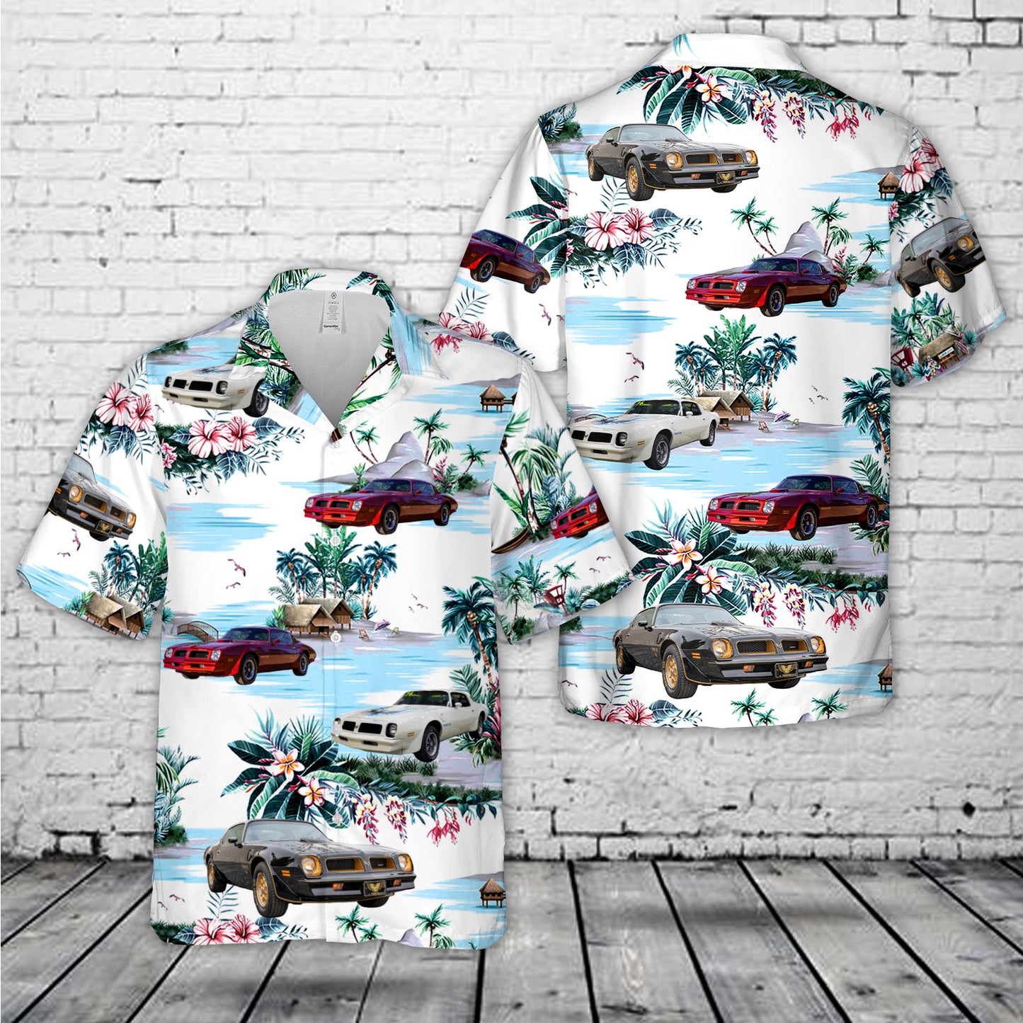 1976 Pontiac Firebird Trans Hawaiian Shirt