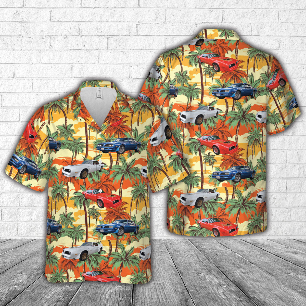 1978 Pontiac Firebird Trans Am Hawaiian Shirt