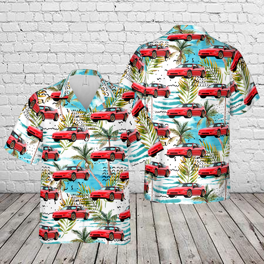 1988 Pontiac Fiero GT Hawaiian Shirt