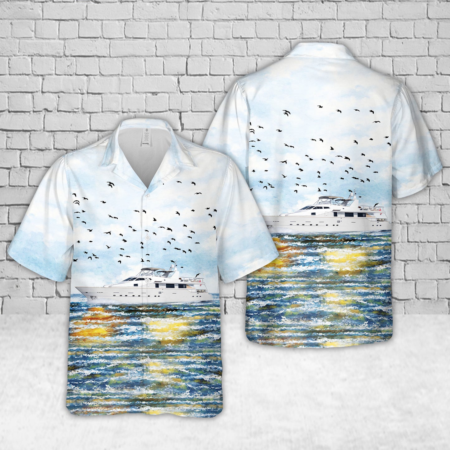 1992 Azimut 90 Europa Hawaiian Shirt