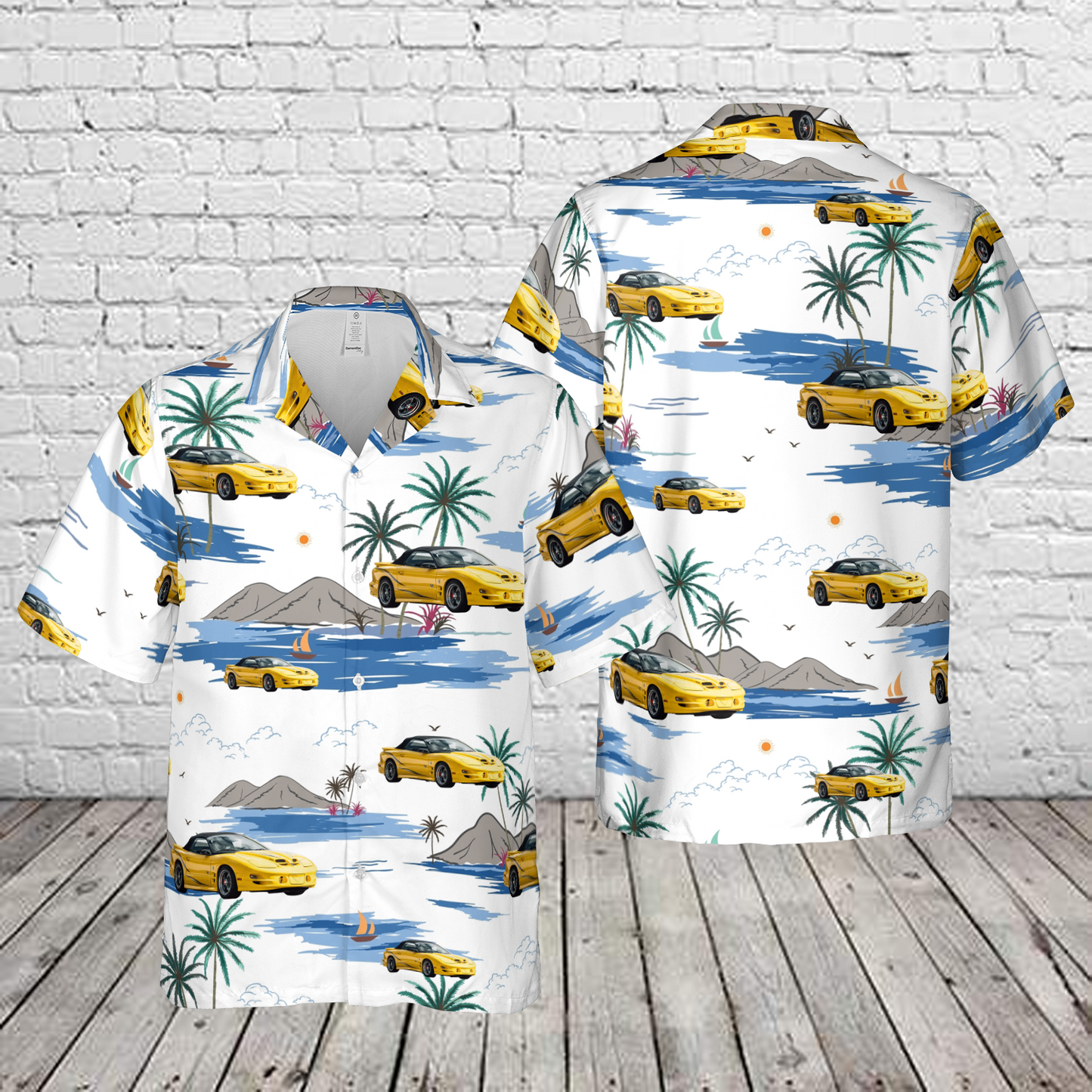 2002 Pontiac Firebird Hawaiian Shirt