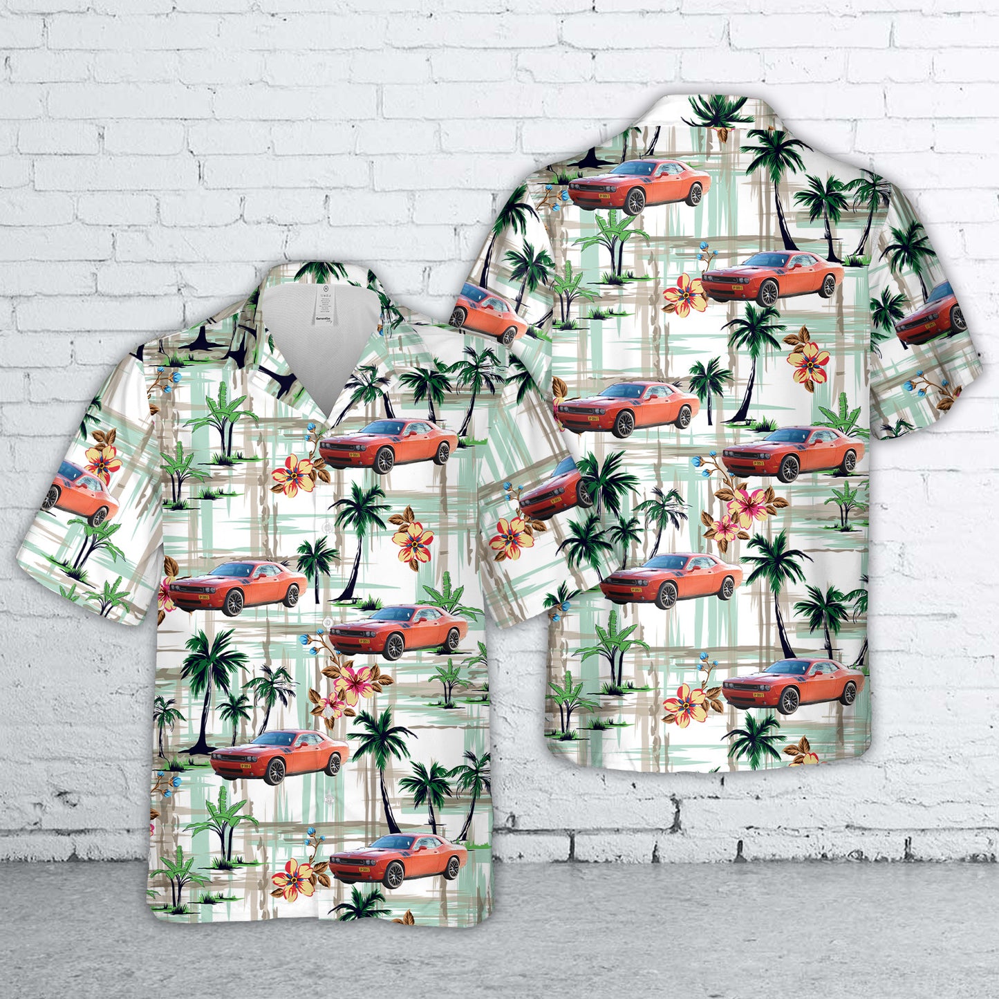 2009 Dodge Challenger R/T 5.7 V8 Hemi Hawaiian Shirt
