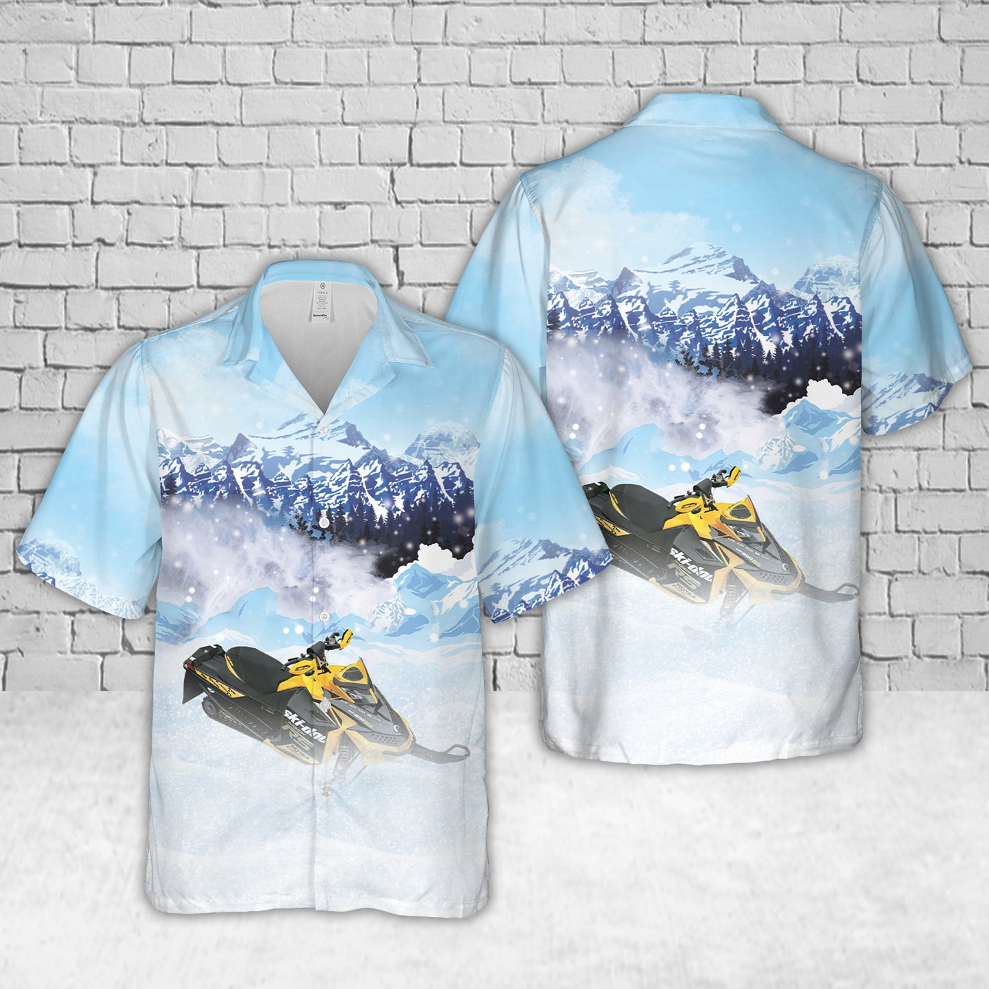 2012 Ski-Doo Racer MX ZX 600 RS Hawaiian Shirt