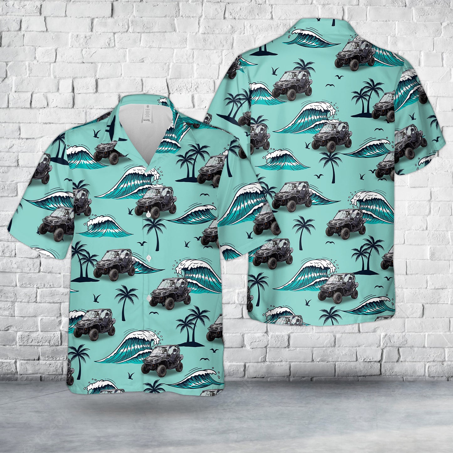 2013 Can Am Commander X Side-by-Side Hawaiian Shirt