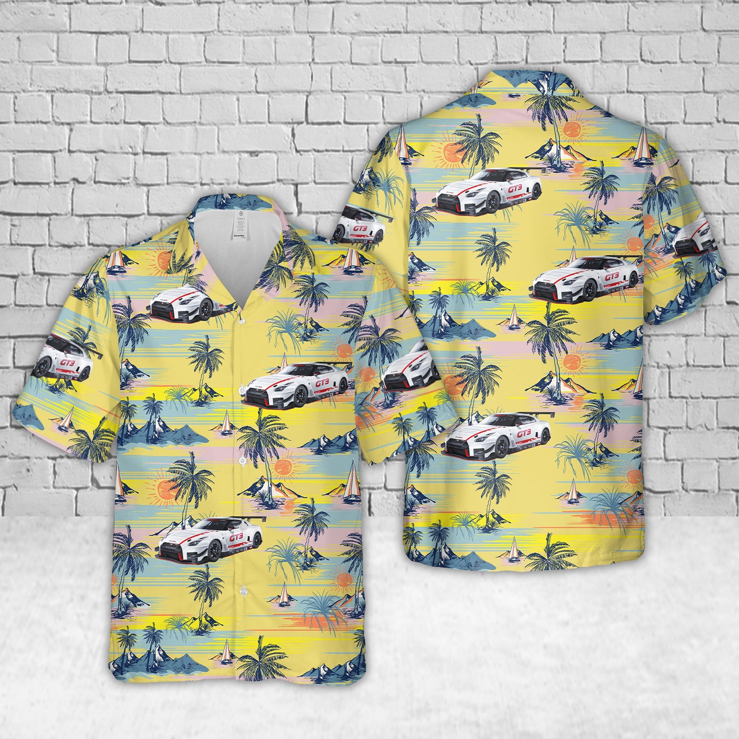 2018 Nissan GT-R Nismo GT3 Hawaiian Shirt