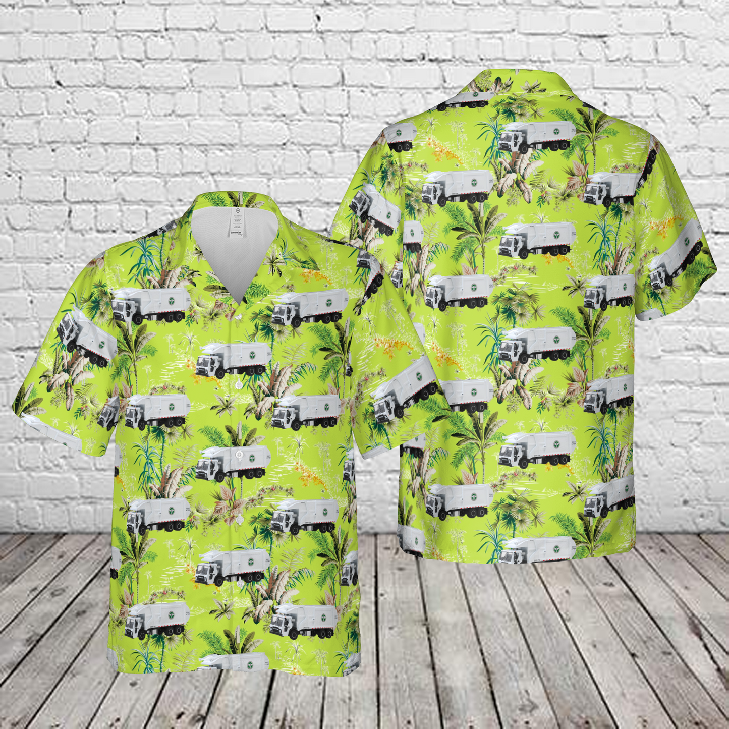 2019 Mack LR Refuse Truck - New York City Department Of Sanitation Hawaiian Shirt