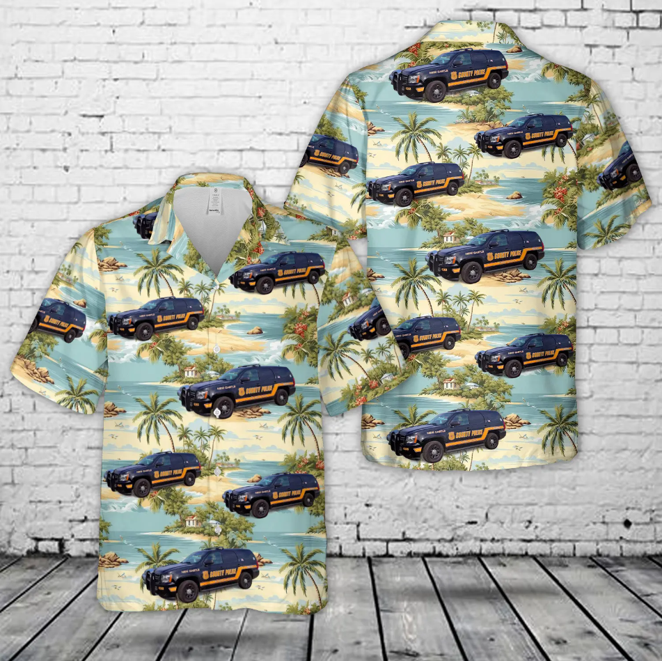 New Castle County Police Department, Delaware Hawaiian Shirt