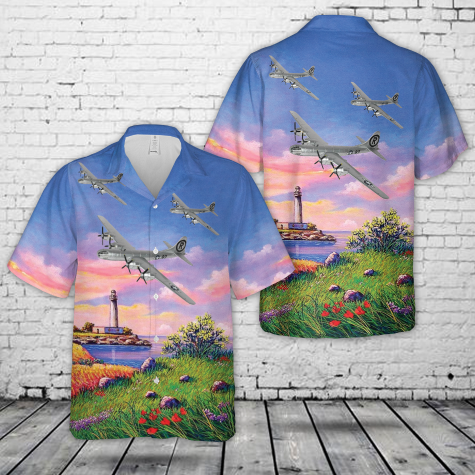 Boeing B-29 Superfortress 'Enola Gay' Hawaiian Shirt