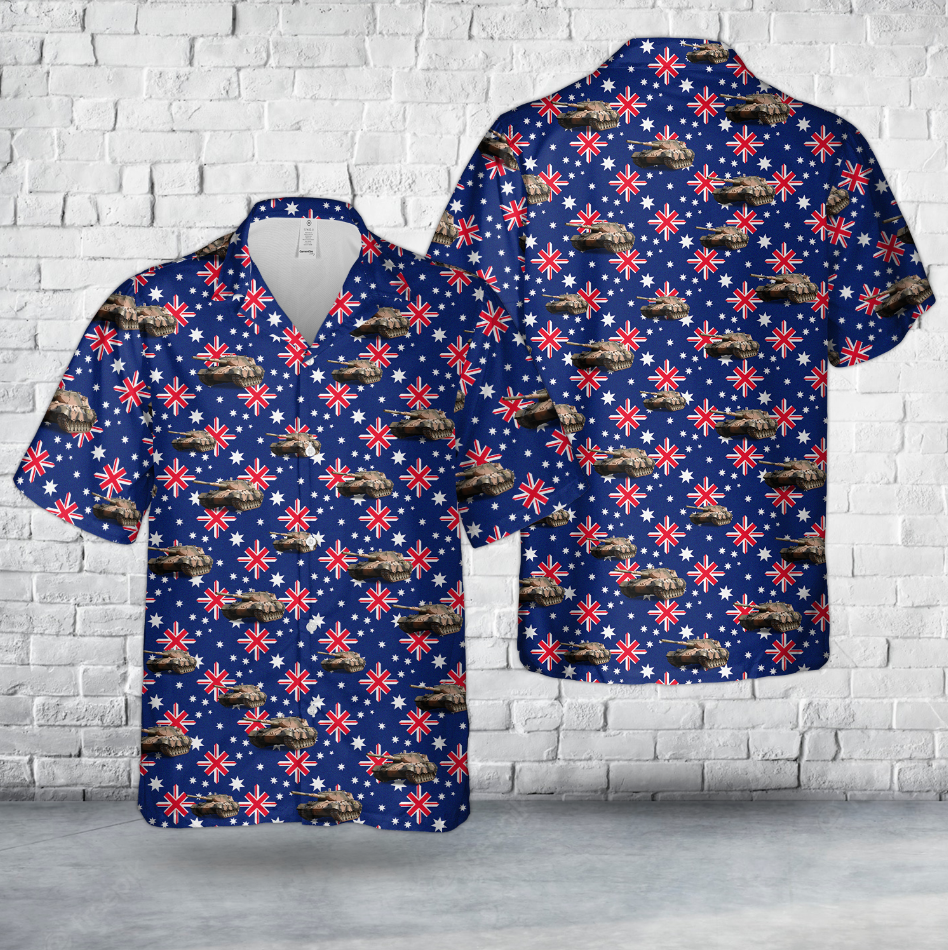 Australian Army Leopard 1A4 (AS1) MBT, Australia Day Hawaiian Shirt