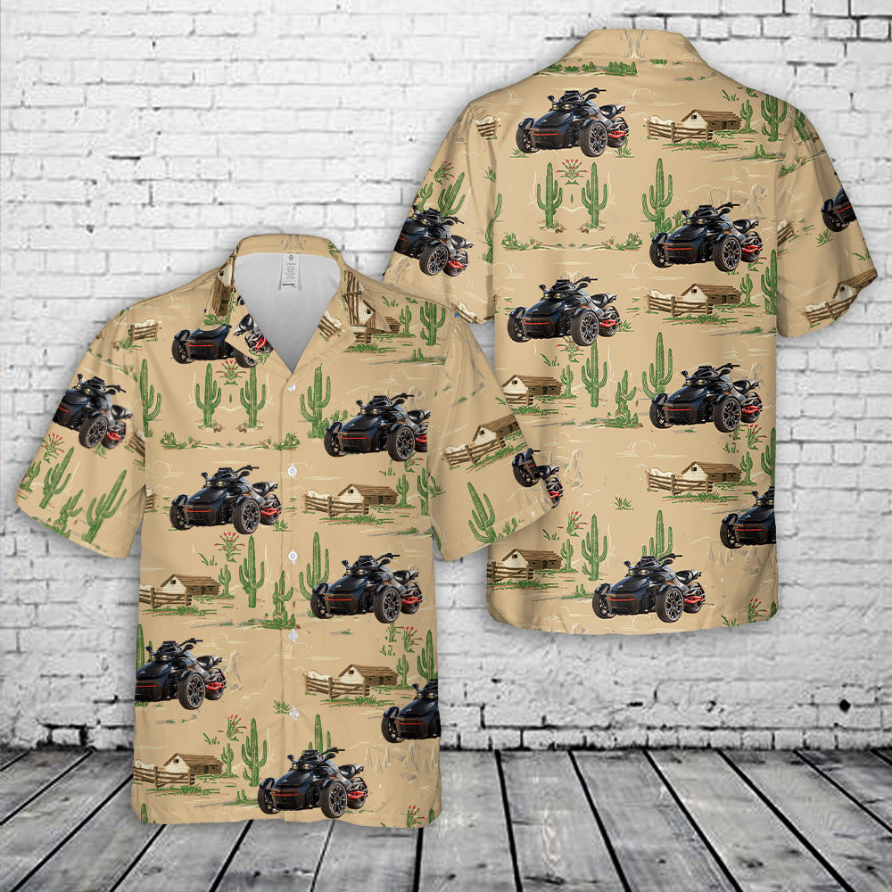 2024 Can-Am Spyder F3 Hawaiian Shirt