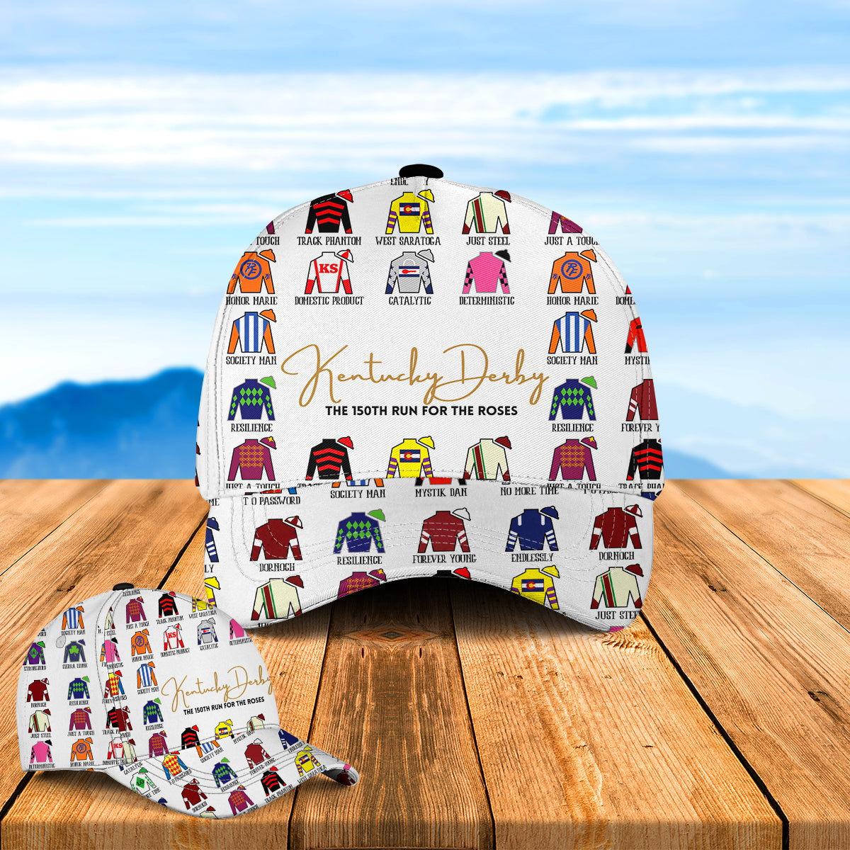 2024 Kentucky Derby Horse Jockey Silks Baseball Cap