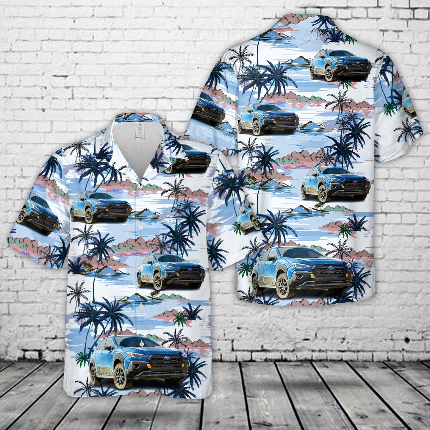2024 Subaru Crosstrek Wilderness Adventure Car Hawaiian Shirt