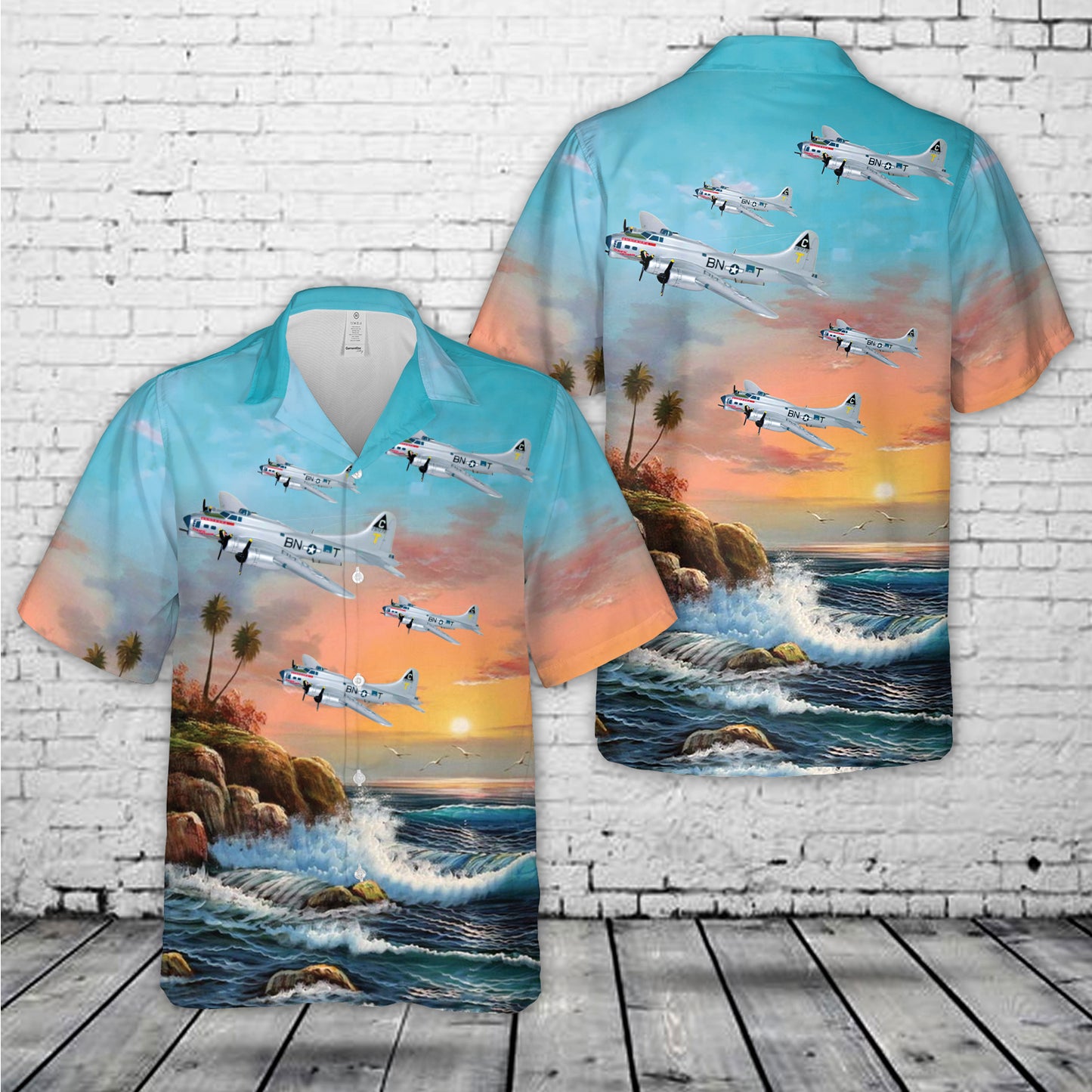 359th Bomb Squadron, 303rd Bomb Group ‘Duchess’ Daughter’ B-17G In WWII Hawaiian Shirt