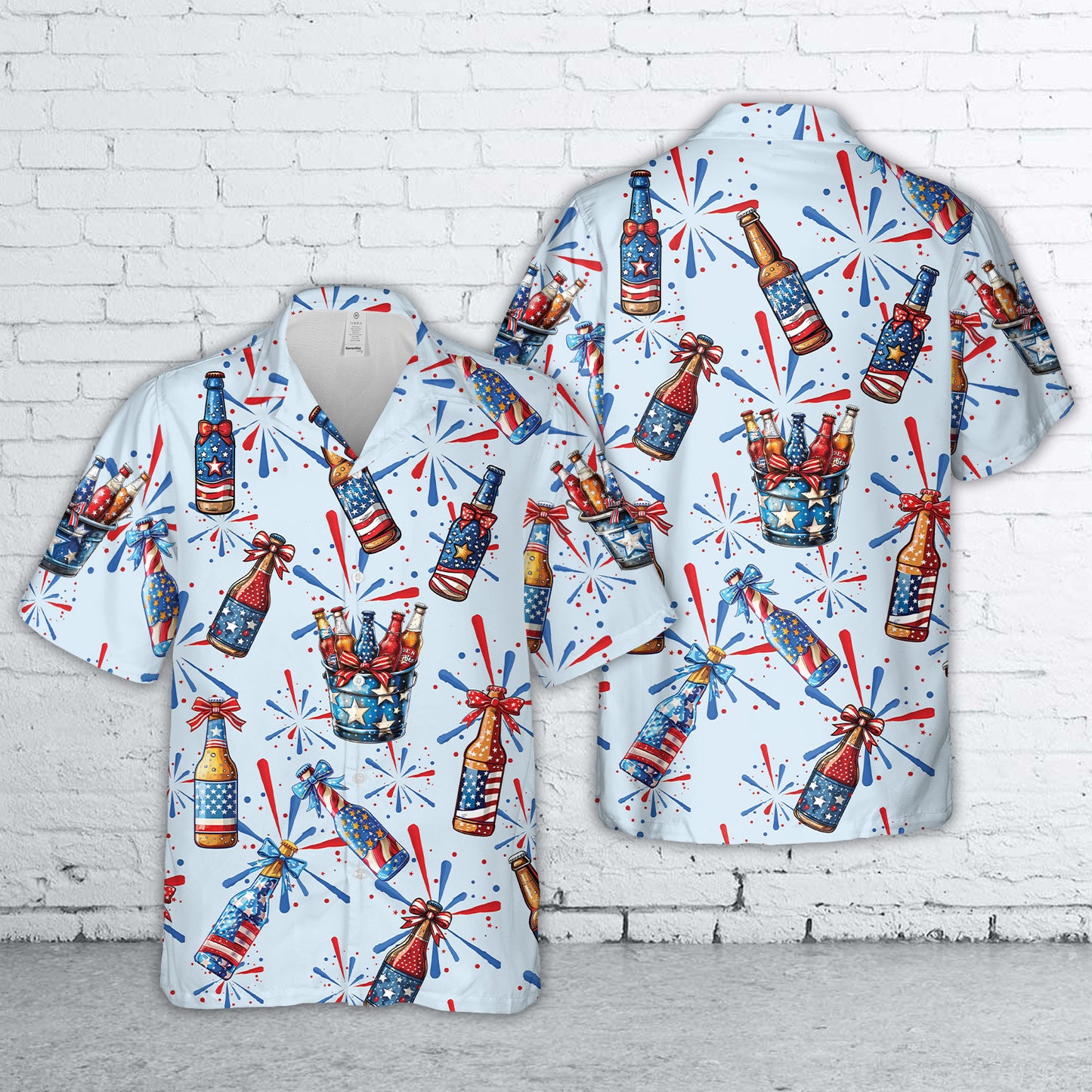4th Of July Coquette American Beers Hawaiian Shirt