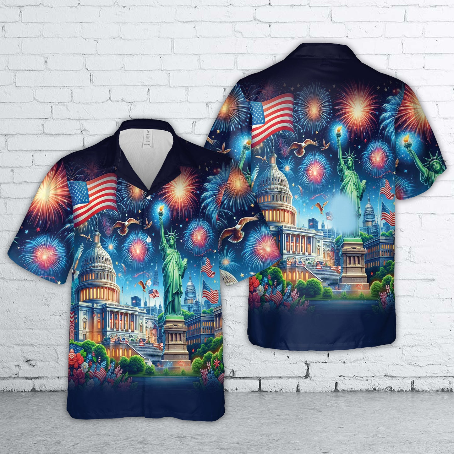 4th Of July Independence Day Hawaiian Shirt