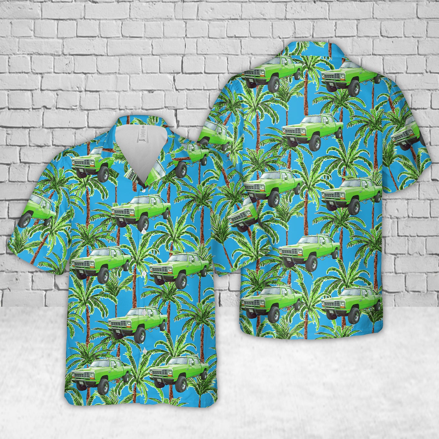 68 Dodge RAM Pick Up Truck (1st Gen) (1991) Hawaiian Shirt