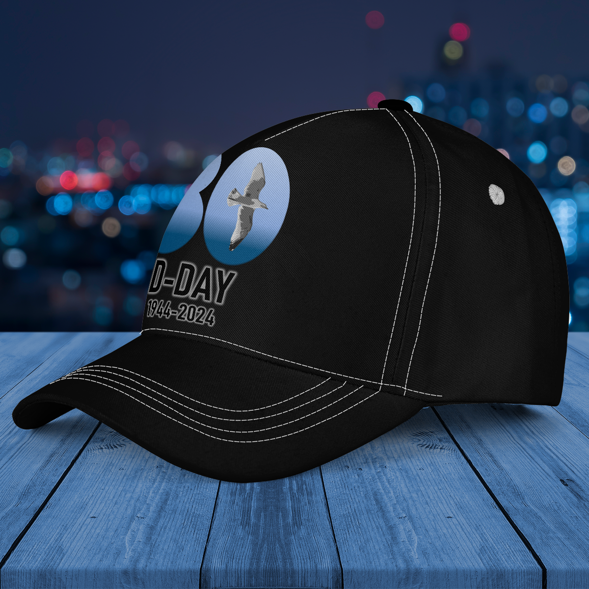 80th Anniversary D-Day Normandy Landings Baseball Cap