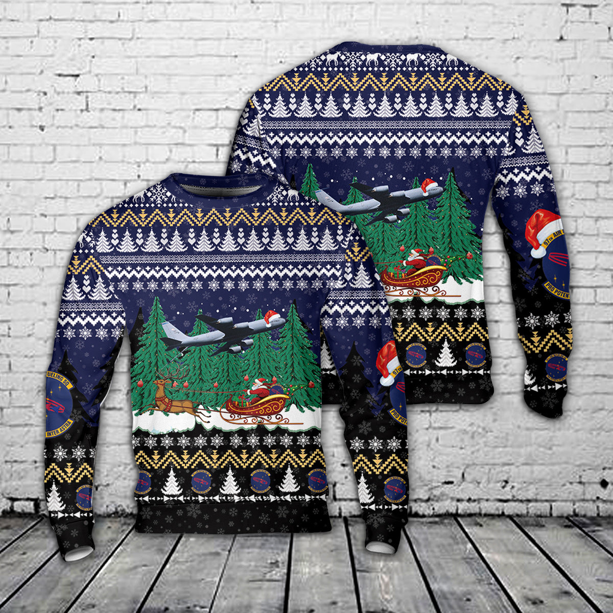 97th Air Refuelling Squadron Christmas Sweater