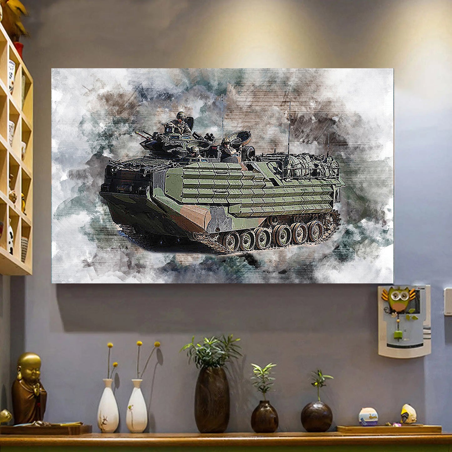 AAV-P7 Assault Amphibious Vehicle Canvas